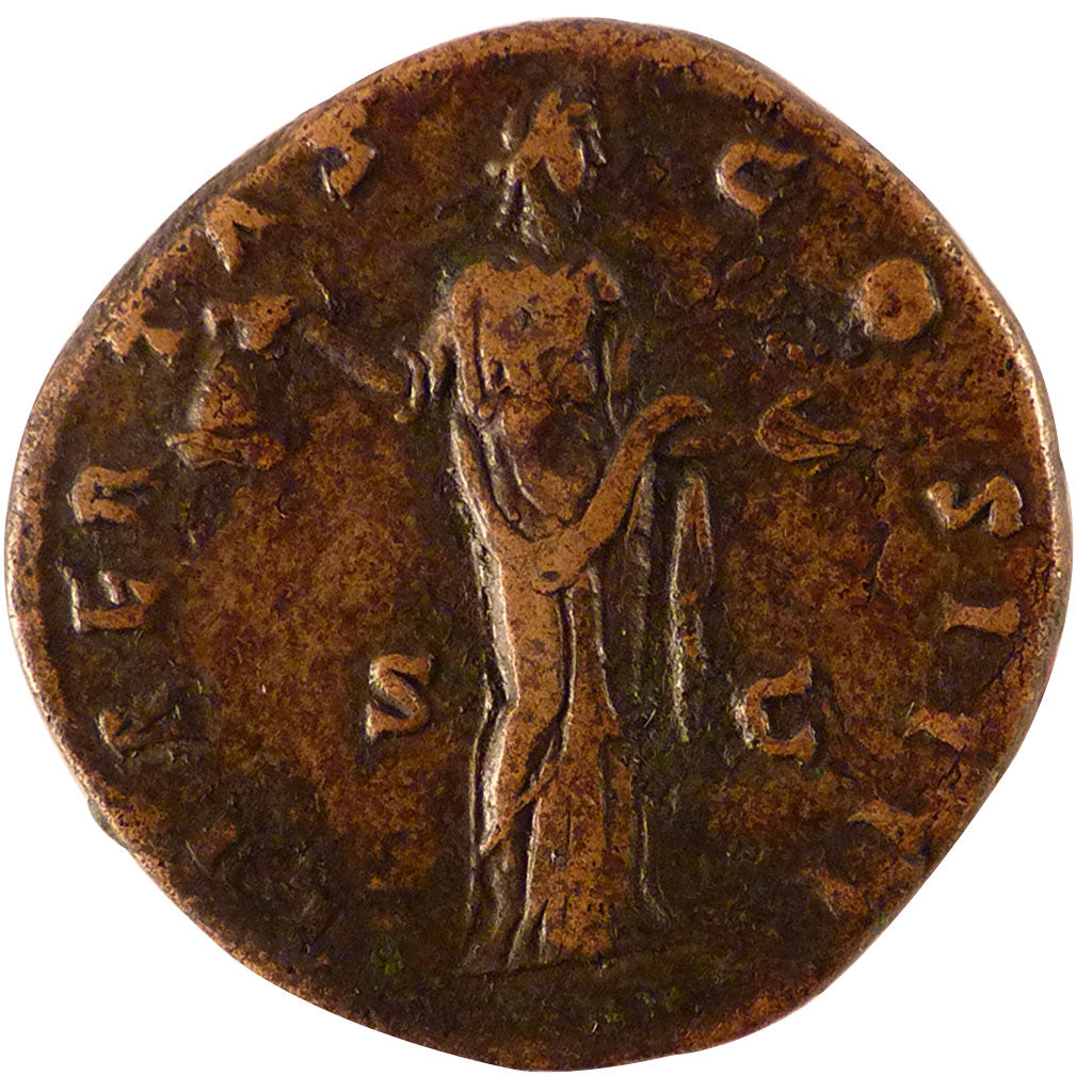 Sestertius, Roma, EF(40-45), Bronze, 25.30