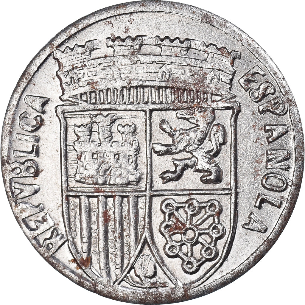 Moneda, España, 10 Centimos, 1938
