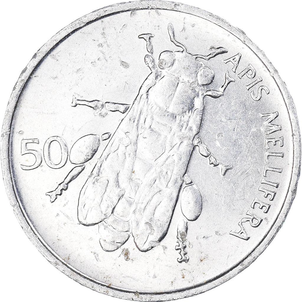 Moneda, Eslovenia, 50 Stotinov, 1996