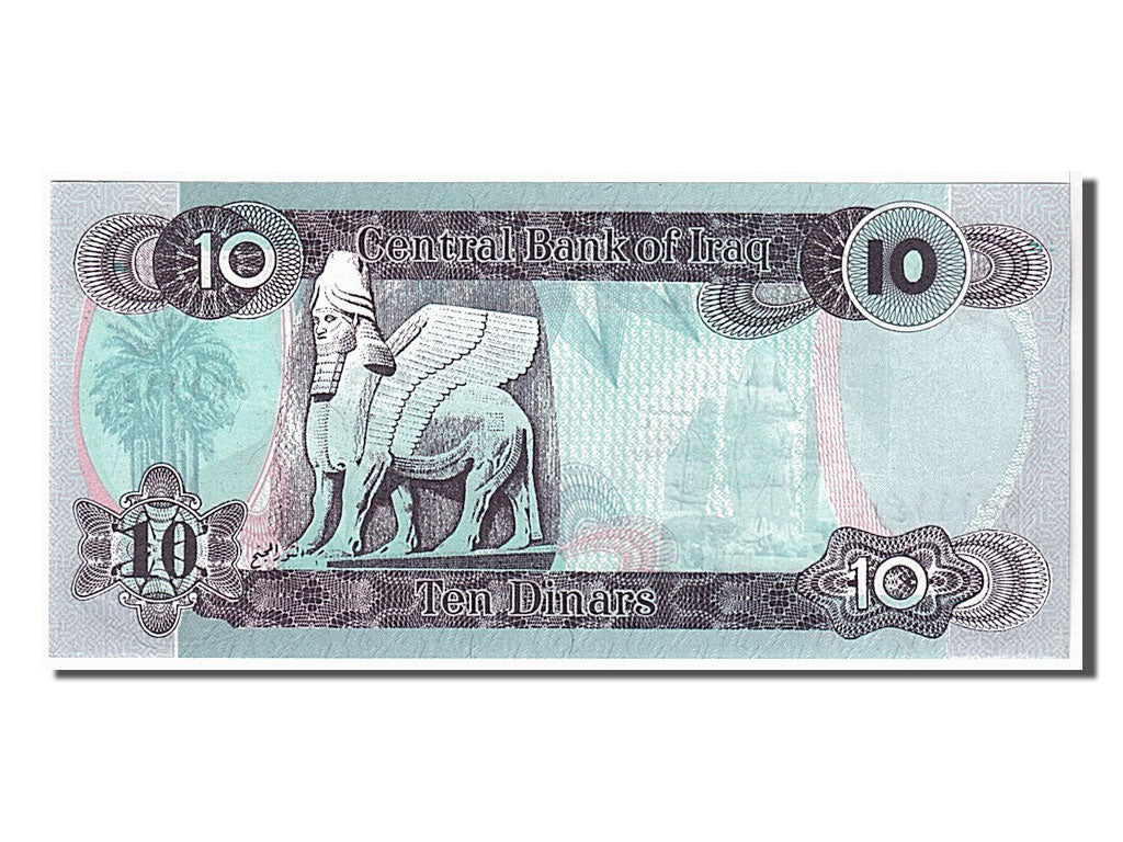 Iraq, 10 Dinars, 1992, KM #81, UNC(65-70)