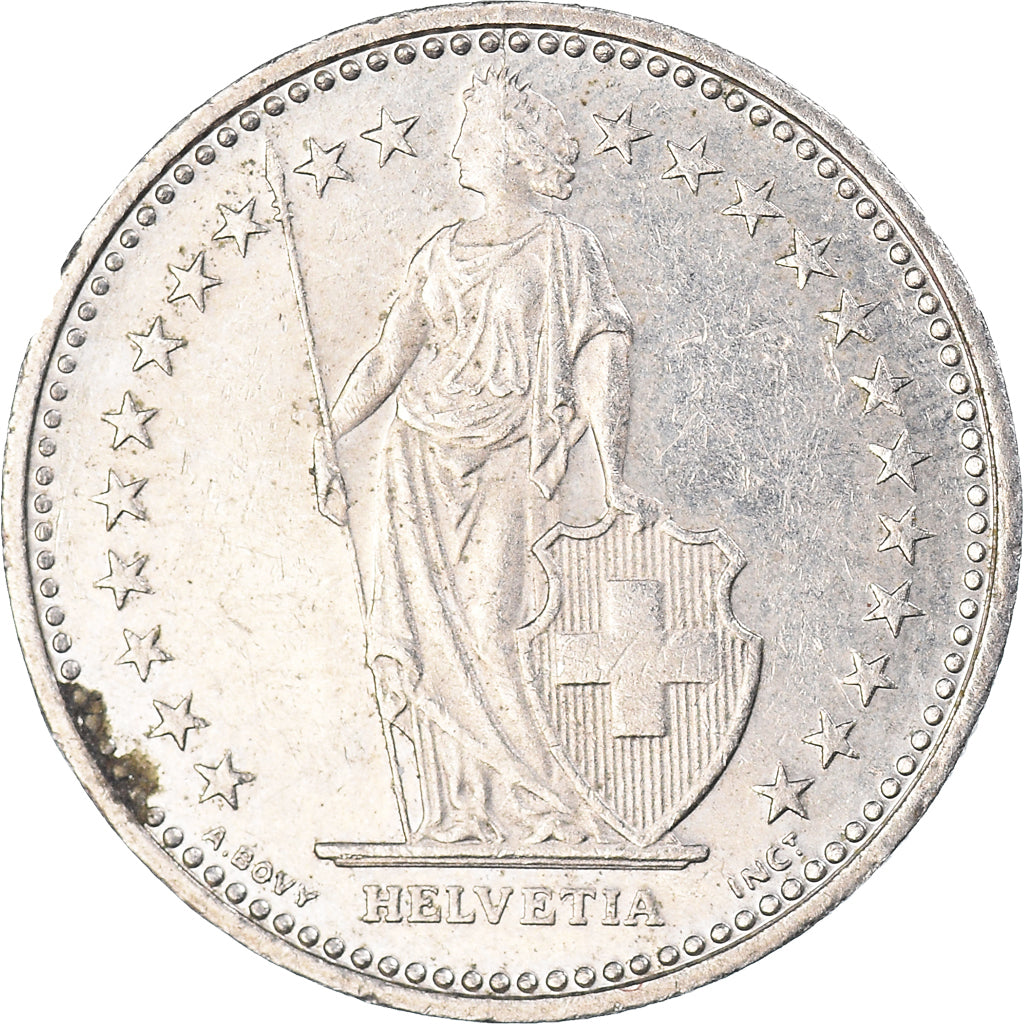 Moneta, Szwajcaria, 1/2 Franc, 1997