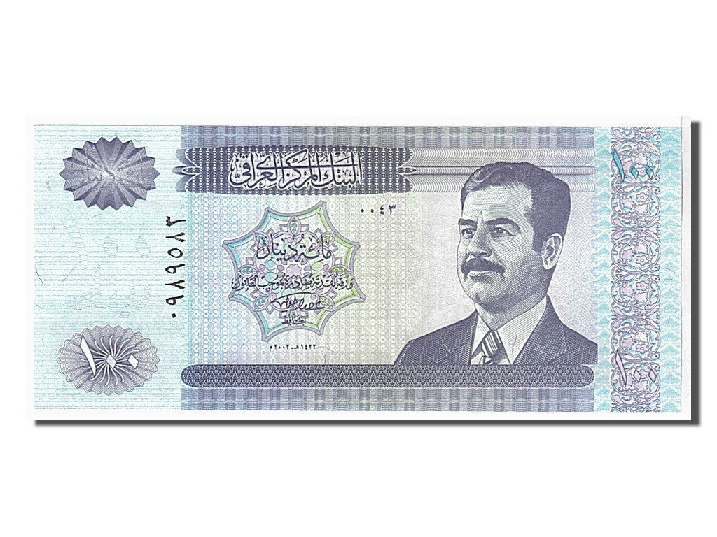 Banconote, Iraq, 100 Dinars, 2002, KM:87, FDS