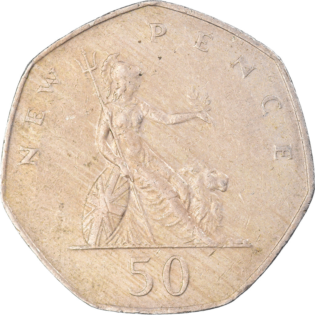 Moneta, Gran Bretagna, 50 New Pence, 1981
