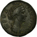 Coin, Faustina I, Sestertius, Roma, EF(40-45), Bronze, Cohen:91