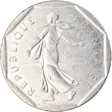 Moneda, Francia, 2 Francs, 1987