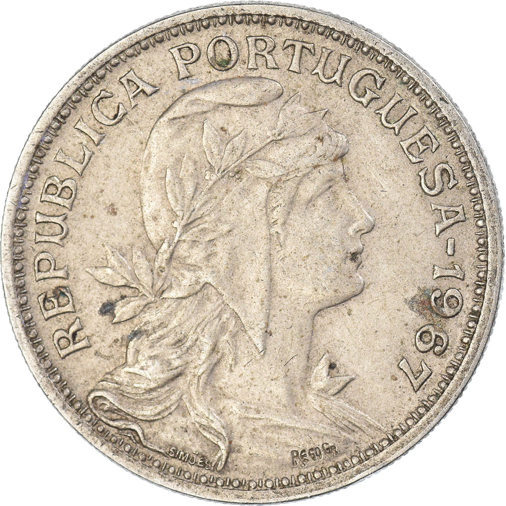 Coin, Portugal, 50 Centavos, 1967