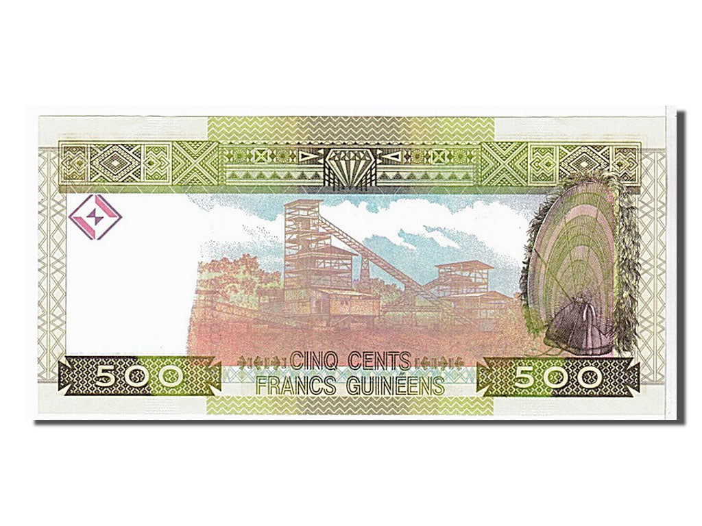 Banknote, Guinea, 500 Francs, 1985, KM:31a, UNC(65-70)