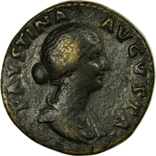 Coin, Faustina II, Sestertius, Roma, EF(40-45), Bronze, Cohen:93