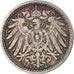 Monnaie, Empire allemand, 5 Pfennig, 1906