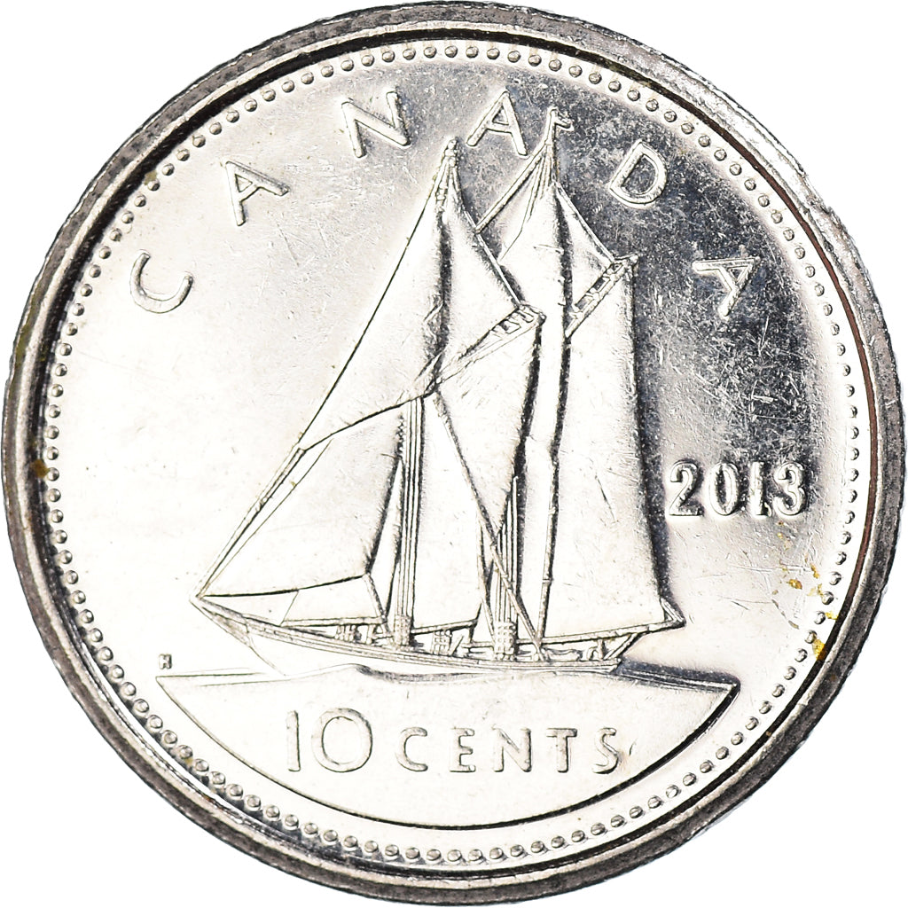 Moneta, Canada, 10 Cents, 2013