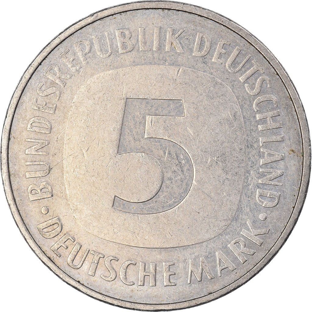 Munten, Duitsland, 5 Mark, 1982