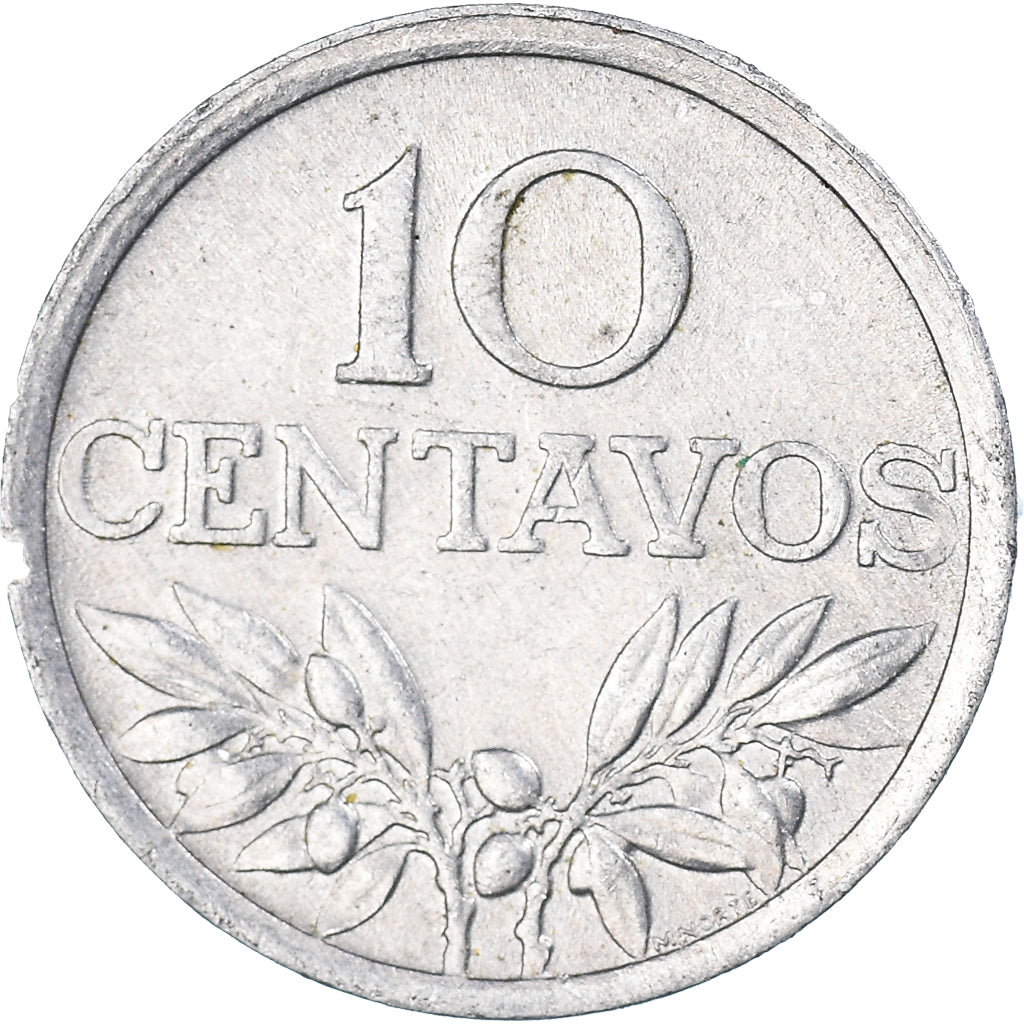 Coin, Portugal, 10 Centavos, 1976