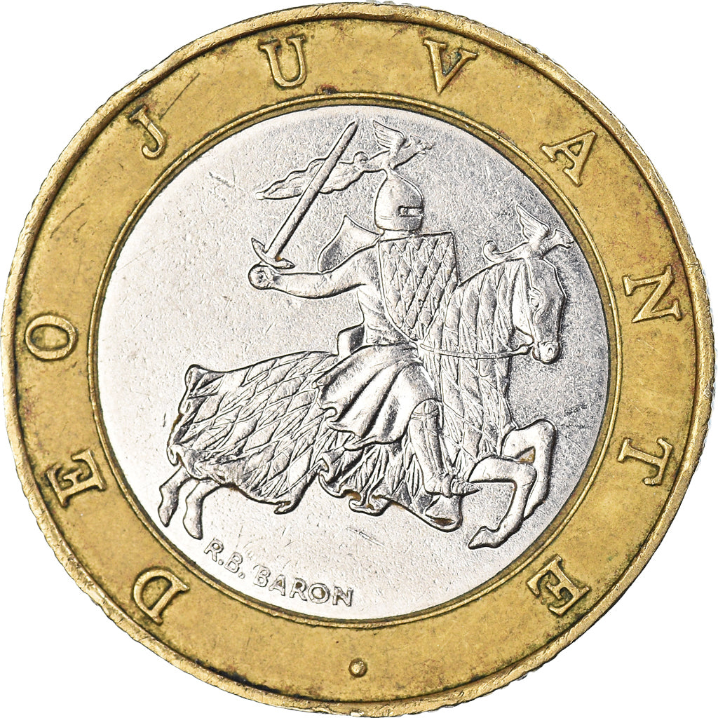 Moneda, Mónaco, 10 Francs, 1989
