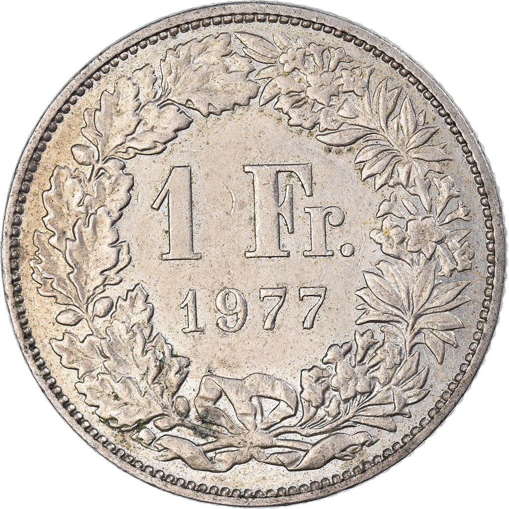 Moneta, Szwajcaria, Franc, 1977