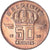 Moneda, Bélgica, 50 Centimes, 1998