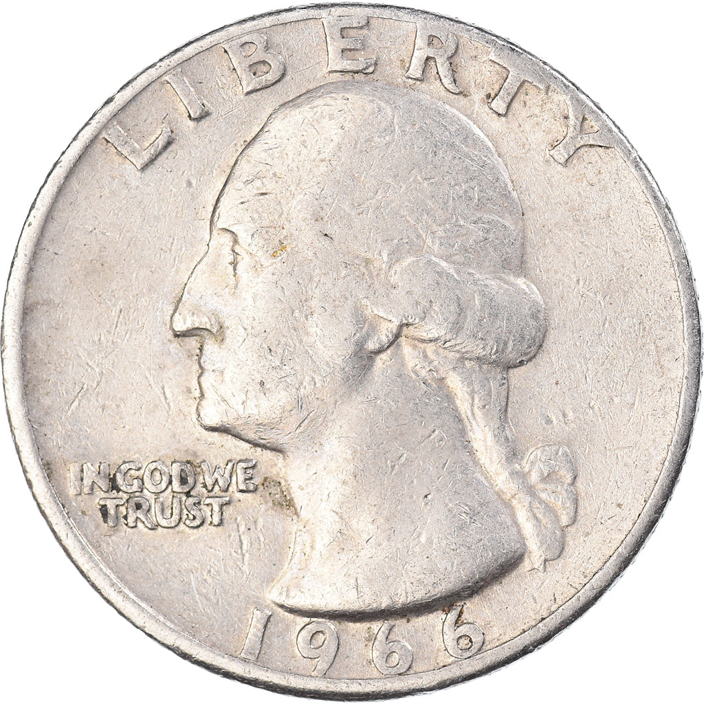 Monnaie, États-Unis, Quarter, 1966