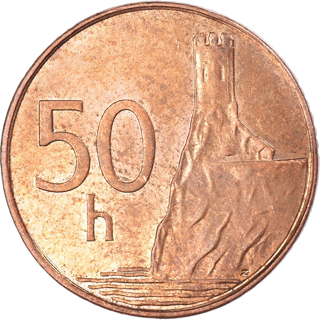 Munten, Slowakije, 50 Halierov, 2004