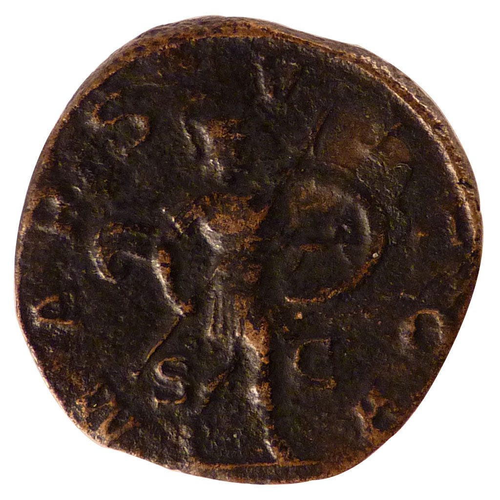 Sestertius, Roma, AU(55-58), Bronze, 19.40