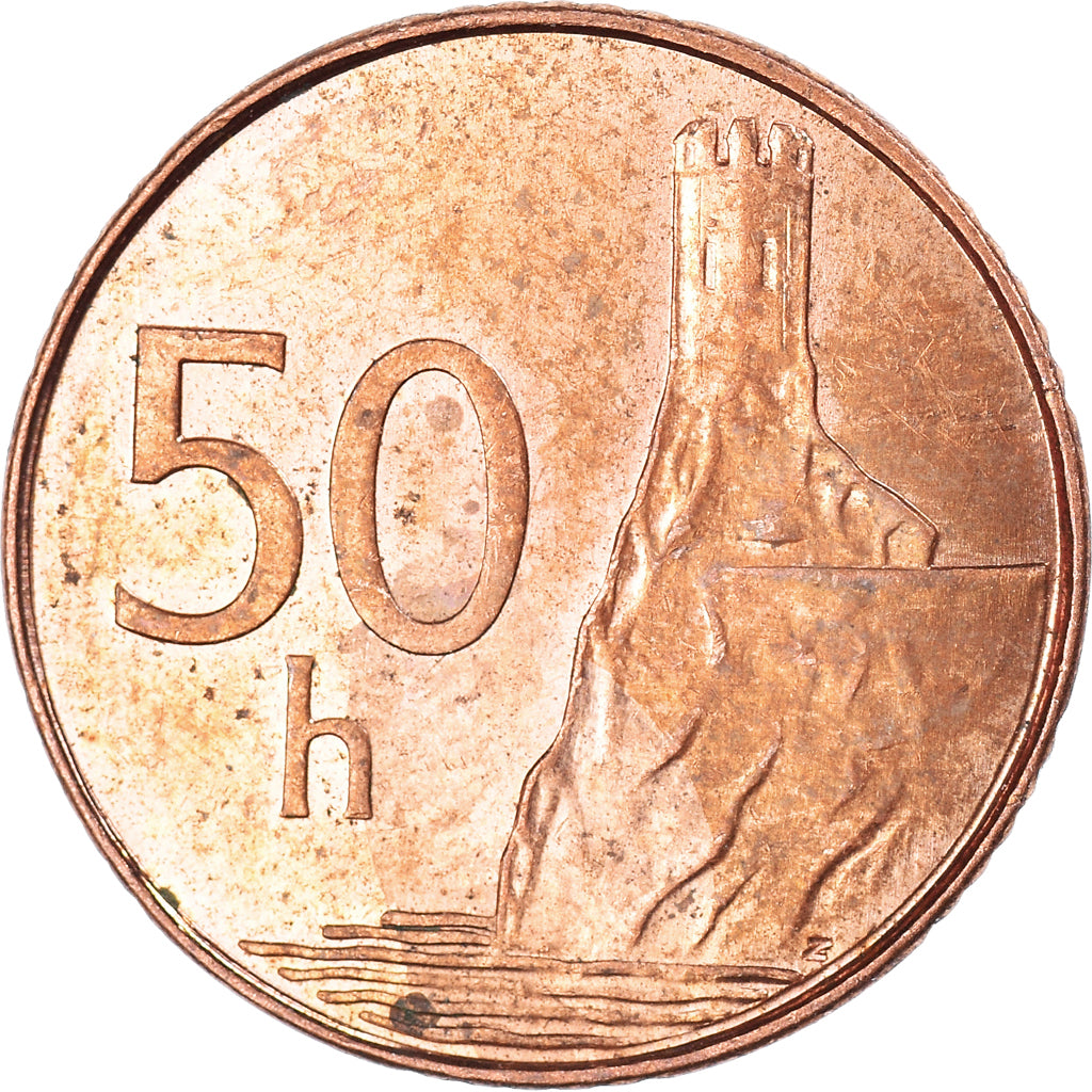 Munten, Slowakije, 50 Halierov, 2005