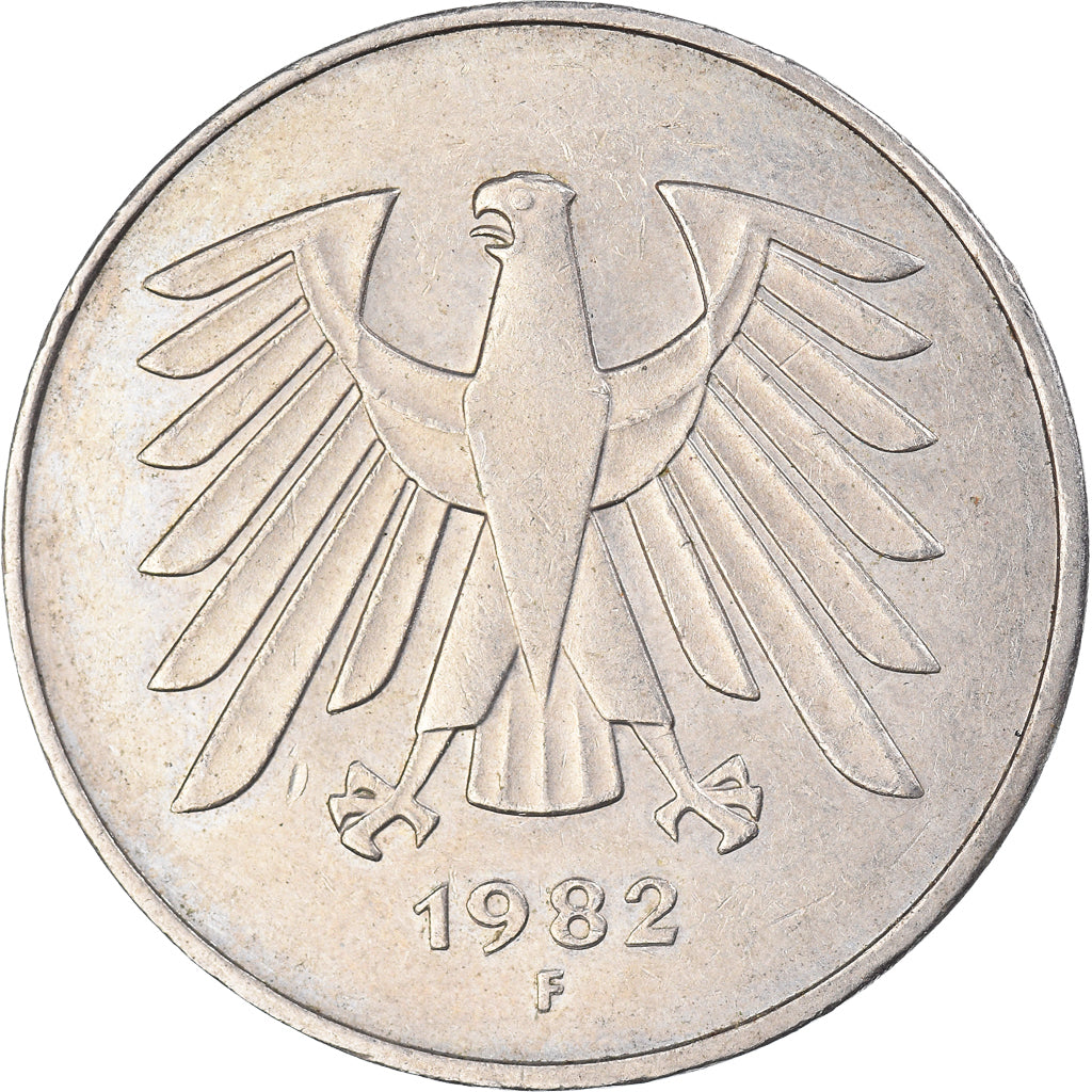 Coin, Germany, 5 Mark, 1982