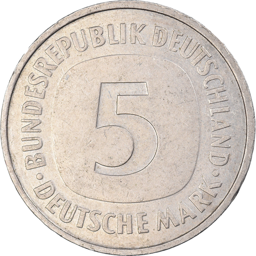 Coin, Germany, 5 Mark, 1982