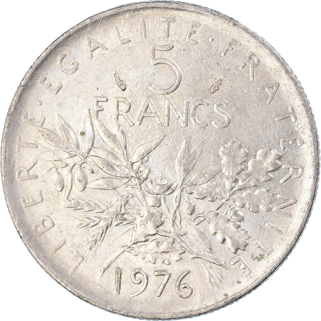 Moneta, Francja, 5 Francs, 1976