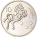 Moneda, Eslovenia, 10 Tolarjev, 2001