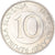 Monnaie, Slovénie, 10 Tolarjev, 2001