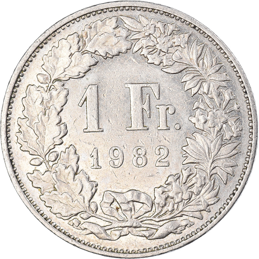 Moneta, Szwajcaria, Franc, 1982