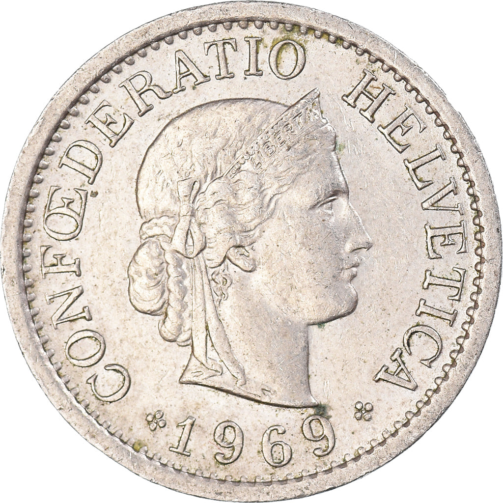 Moneta, Szwajcaria, 10 Rappen, 1969