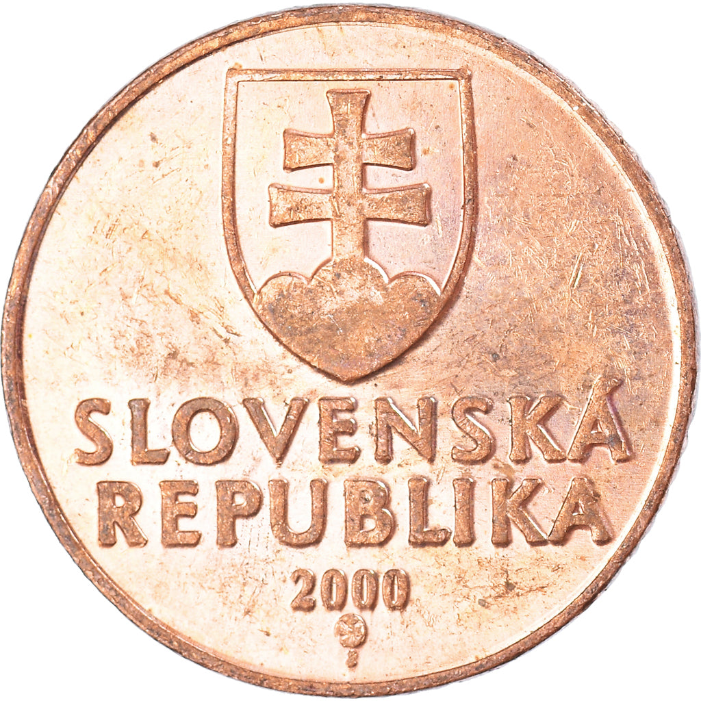 Coin, Slovakia, 50 Halierov, 2000