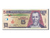 Banconote, Guatemala, 5 Quetzales, 2008, KM:116, FDS