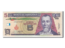 Banknote, Guatemala, 5 Quetzales, 2008, KM:116, UNC(65-70)