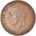 Moneda, Gran Bretaña, 1/2 Penny, 1935