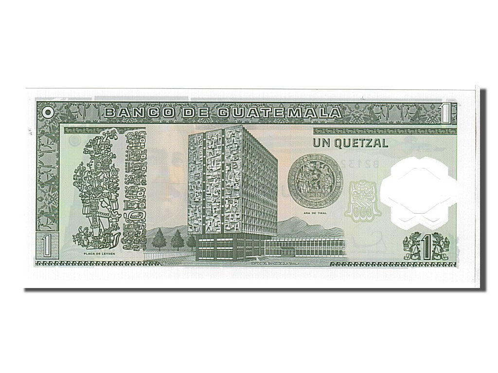 Banknote, Guatemala, 1 Quetzal, 2006, KM:109, UNC(65-70)