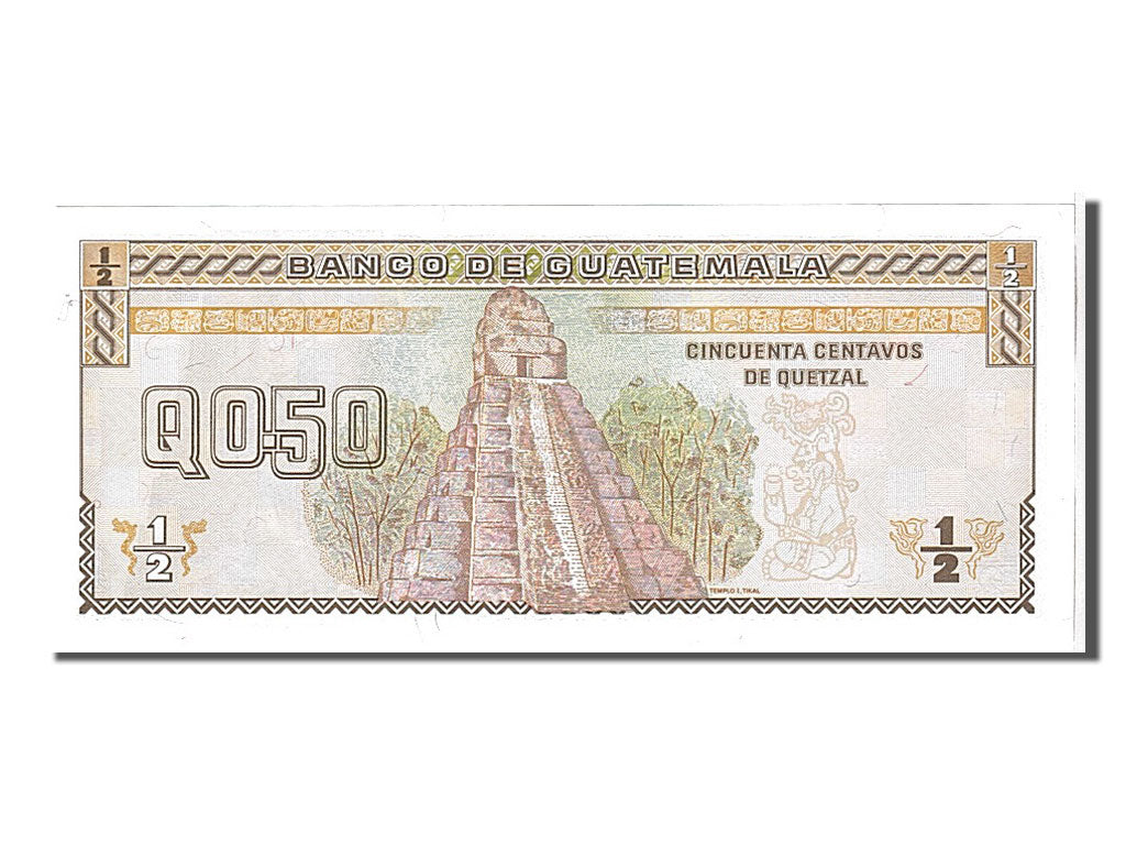 Geldschein, Guatemala, 1/2 Quetzal, 1994, UNZ