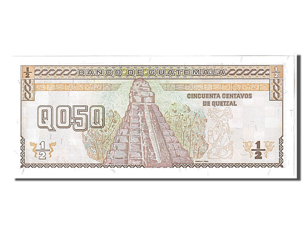 Guatemala, 1/2 Quetzal, 1998, KM #98, UNC(65-70), A37073058a