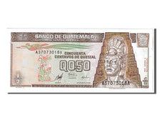 Biljet, Guatemala, 1/2 Quetzal, 1998, KM:98, NIEUW