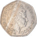 Munten, Groot Bretagne, 50 Pence, 2000