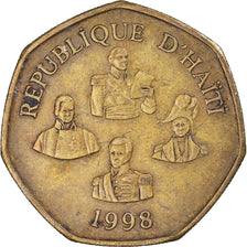 Coin, Haiti, 5 Gourdes, 1998