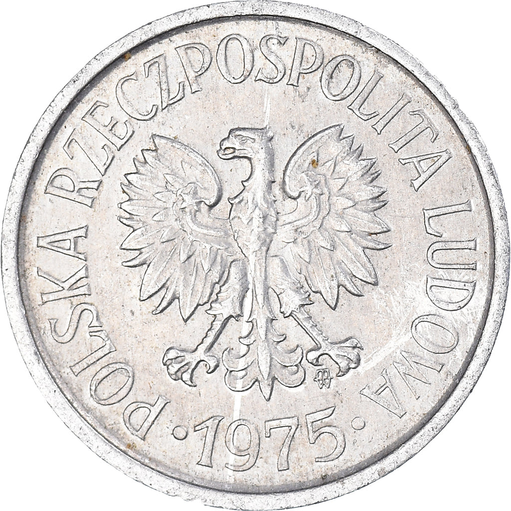 Munten, Polen, 20 Groszy, 1975