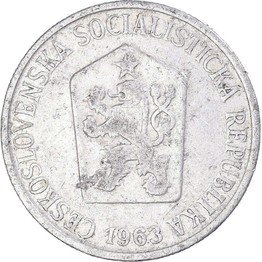 Münze, Tschechoslowakei, 25 Haleru, 1963