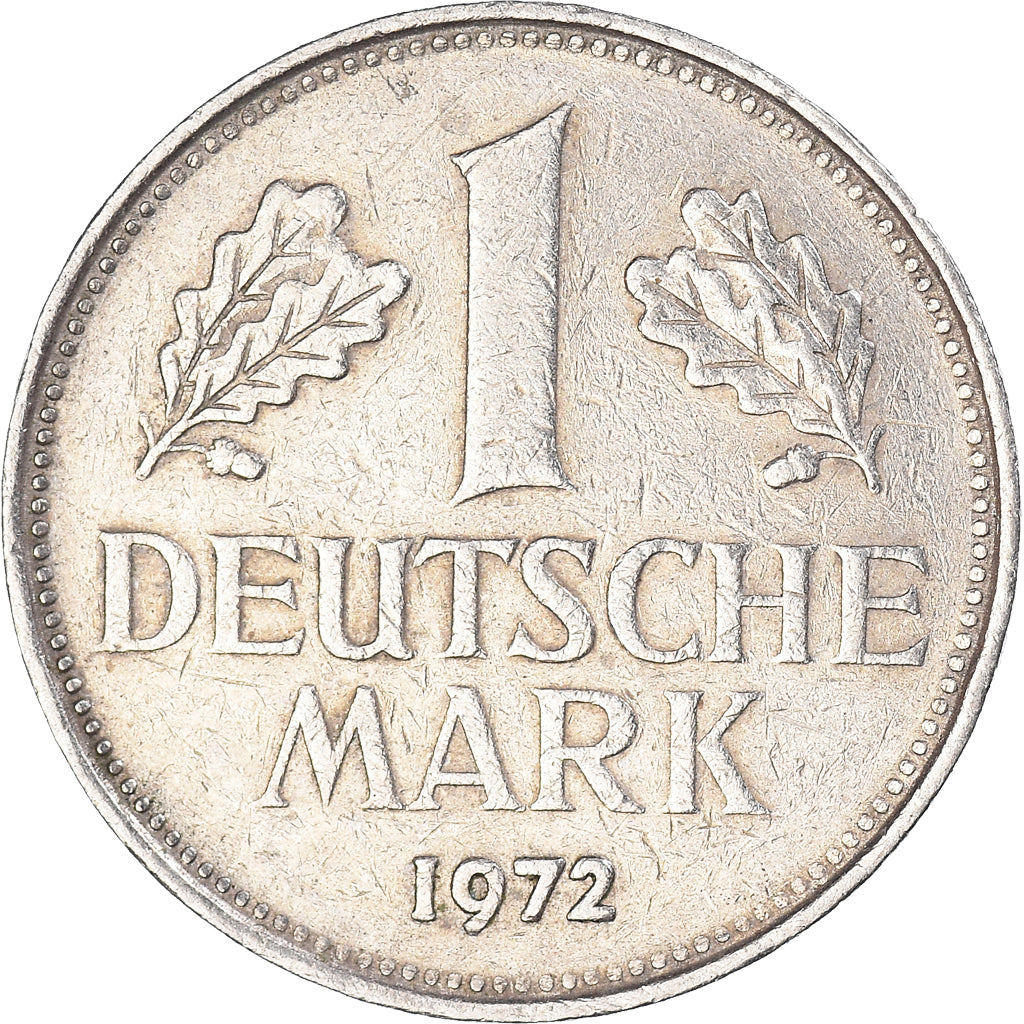 Moneda, ALEMANIA - REPÚBLICA FEDERAL, 1 Deutsche Mark, 1972