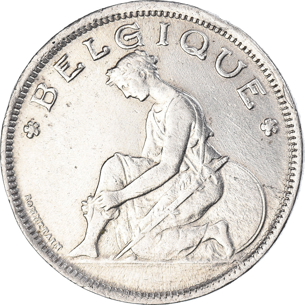 Moneda, Bélgica, 2 Francs, 2 Frank, 1930