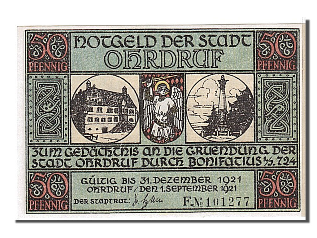 Germany, 50 Pfennig, 1921, UNC(65-70)