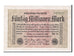 Billet, Allemagne, 50 Millionen Mark, 1923, SPL