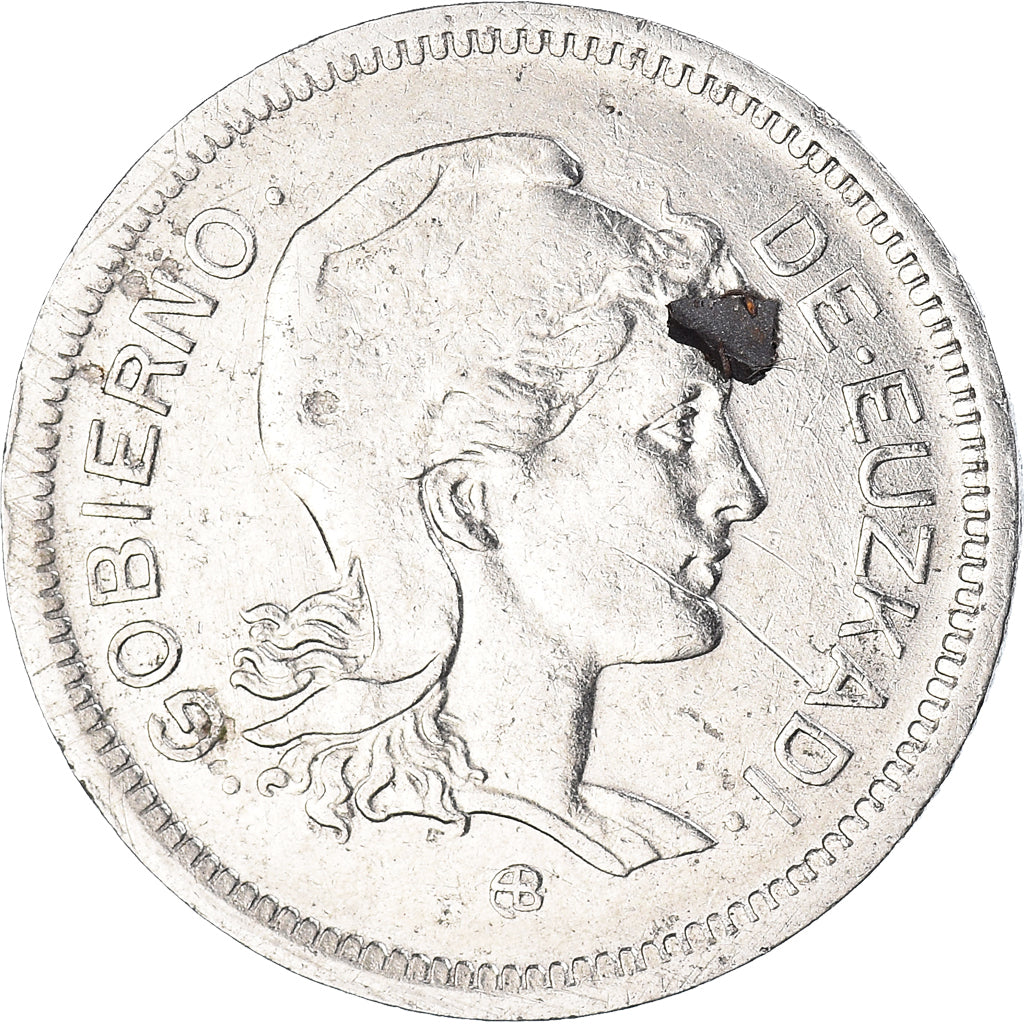 Münze, Spanien, Peseta, 1937