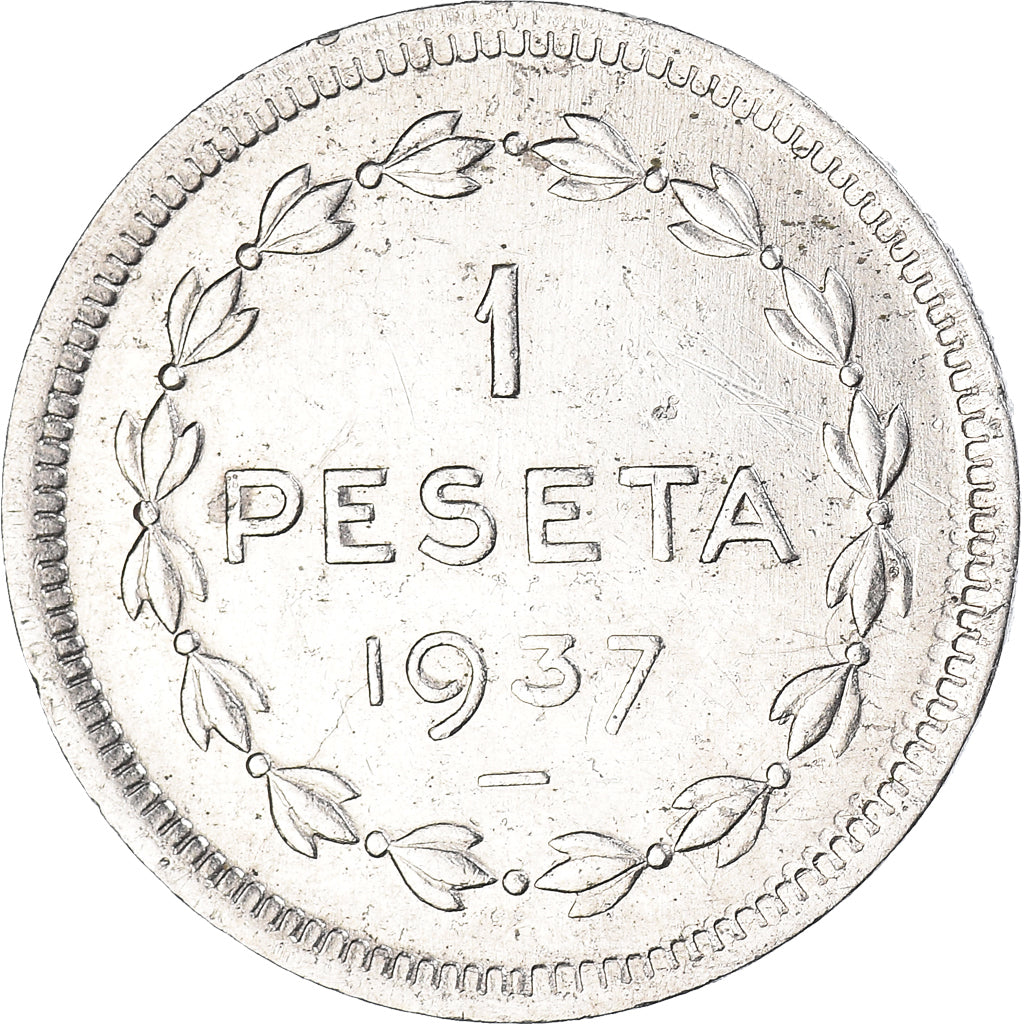 Münze, Spanien, Peseta, 1937