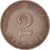 Moneda, ALEMANIA - REPÚBLICA FEDERAL, 2 Pfennig, 1961