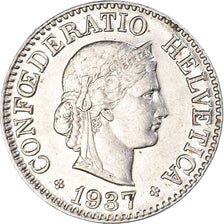 Monnaie, Suisse, 10 Rappen, 1937